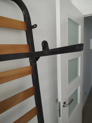 Somier de lamas 90x190 con ruedas