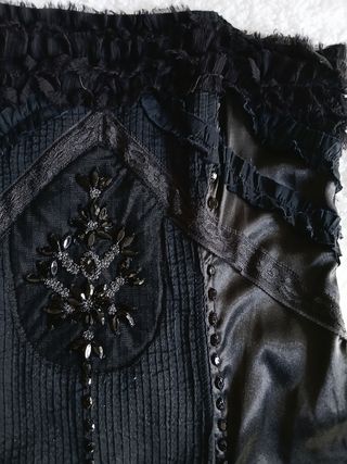 Corset bustier gothic dark victoriano