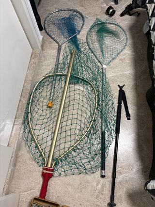 Lote 3 redes de pesca