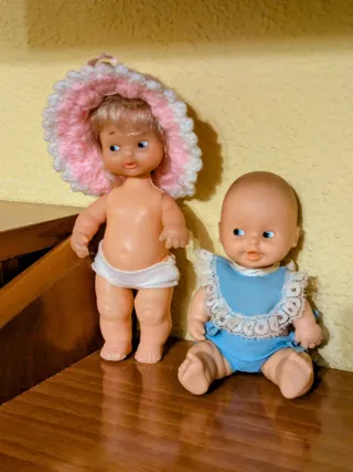Lote 2 Muñecas Bebé Barriguitas