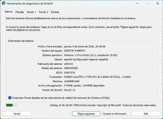 PC Gaming Lenovo i7 7700 16GB DDR4 GTX 750 Ti