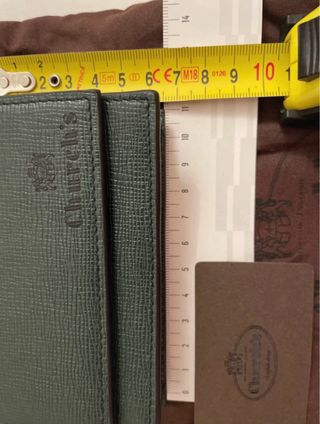 Porta monete Church's pelle verde