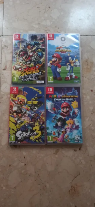 Lote Juegos Nintendo Switch 35 euros cada uno