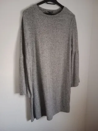 Vestido gris talla XL