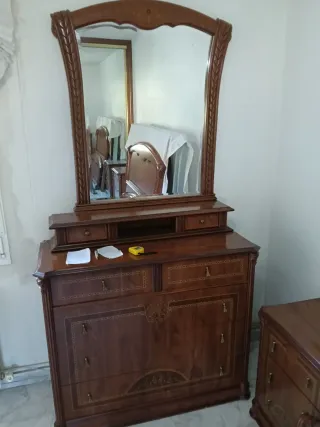 Conjunto Dormitorio Matrimonio Madera