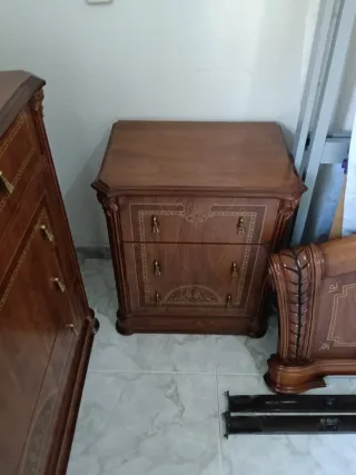 Conjunto Dormitorio Matrimonio Madera