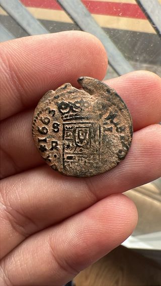 Moneda Antigua Felipe IV