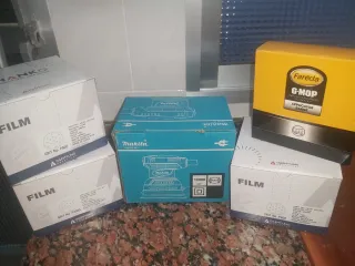 Lijadora Makita M9204B + 3 Cajas Lijas Hanko