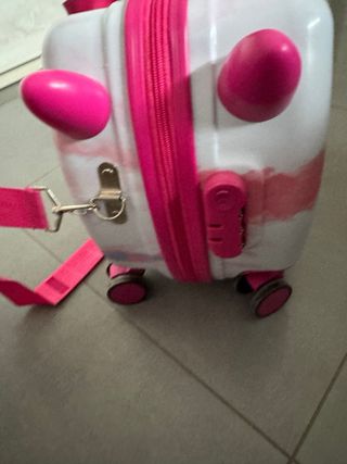 Maleta correpasillos unicornios y globo