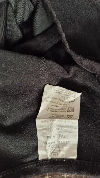 Culotte ciclismo invierno negro Ath. Mind Talla M