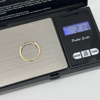 Anillo de oro 9kt con diamantes