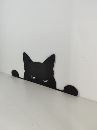 Decorazione gatto nero