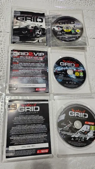 Colección GRID PS3 (RaceDriver, GRID 2, Autosport)