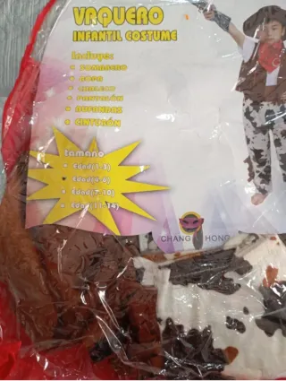 Disfraz Vaquero Infantil 4-6 años