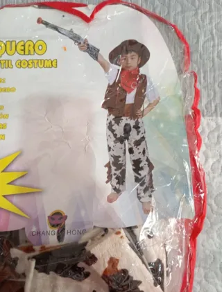 Disfraz Vaquero Infantil 4-6 años