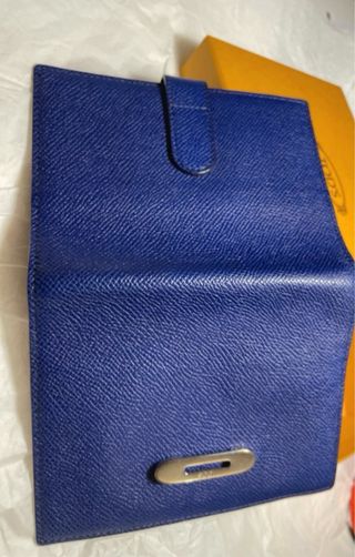 Porta passaporto e porta carte Tod's pelle blu