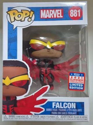 Funko Pop Falcon 881 Marvel 2021 Summer Convention