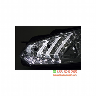 FAROS CON LUZ DIURNA PARA VW GOLF VI 6