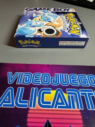 Pokemon Azul Game Boy Pal Esp Nintendo