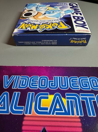 Pokemon Azul Game Boy Pal Esp Nintendo