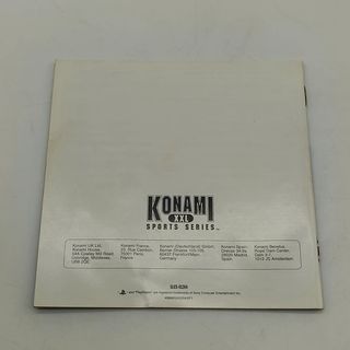 Iss pro 98 + Demo Metal Gear Solid - Ps1 - Ed. ITA