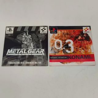 Iss pro 98 + Demo Metal Gear Solid - Ps1 - Ed. ITA