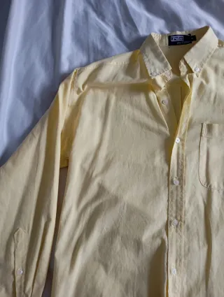 Camisa Polo Ralph Lauren Amarilla Talla M