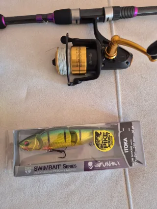 Set de pesca spinning