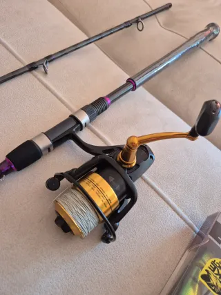 Set de pesca spinning