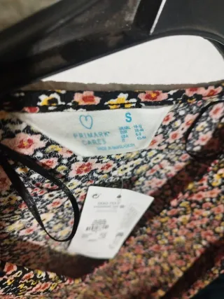 Vestido floral Primark talla S