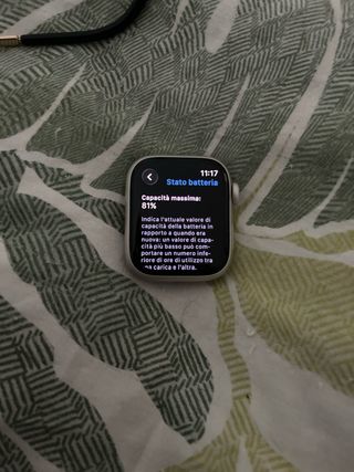 Apple Watch Serie 7 41mm Beige/Argento