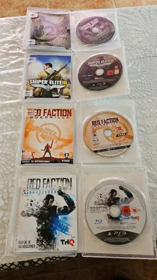 Pack 4 Juegos PS3: Sniper Elite y Red Faction