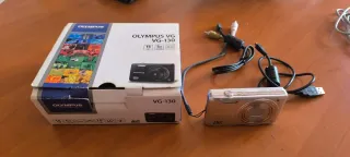 Cámara Olympus Plata HD Movie