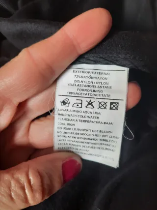 Pantalón señora CARAMELO negro