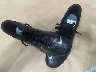 Scarpe calcio Nike Mercurial nere/argento n. 45