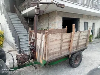 Grúa para tractor con cabrestante