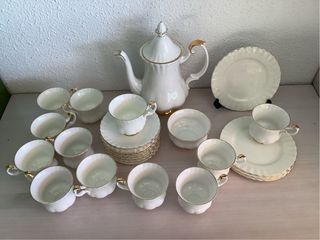 Royal Albert Val D'Or Vajilla Porcelana