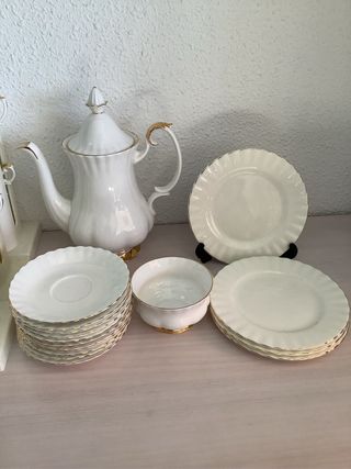 Royal Albert Val D'Or Vajilla Porcelana