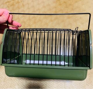 Jaula y transportín pollito/gallina