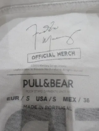 Camiseta Freddie Mercury Queen Talla S