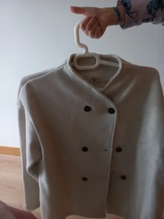 Americana beige mujer