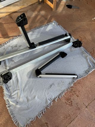 Barras de techo Audi Q5 (Bacas oficiales y skis)