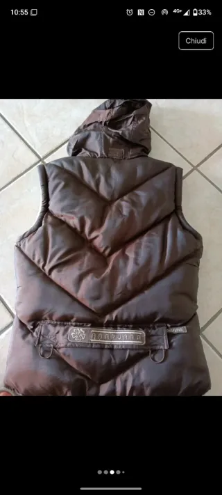 Gilet Anapurna marrone