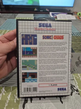 SONIC CHAOS Sega Master System