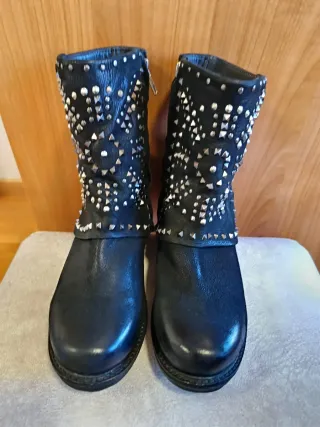 Botines mujer tachuelas talla 36