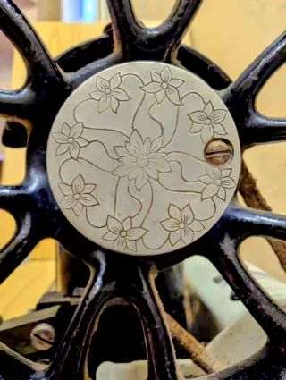 Máquina de coser Wertheim antigua