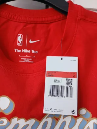 Camiseta Nike Memphis Grizzlies #12 Morant Roja