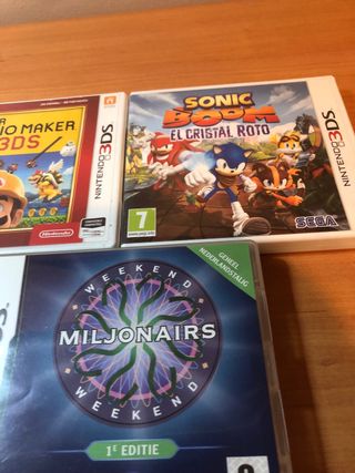 Juegos Nintendo ds y 3ds