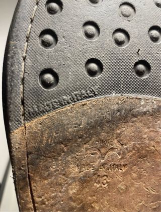 Stivaletti Vera Pelle Made in Italy Tg 43