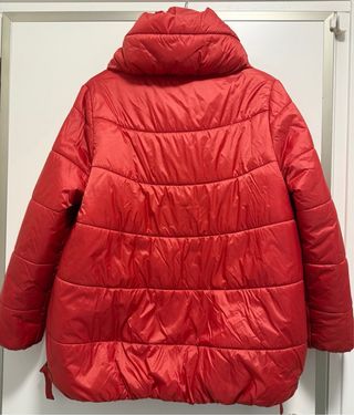 Abrigo AMITIE Mujer Talla L Rojo